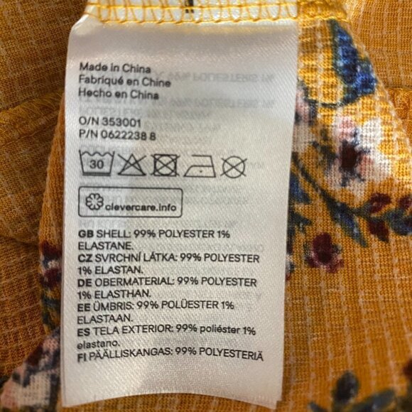 Women's Yellow /Mustard Crop Top by Divided H&M - Size Small - Picture 7 of 7